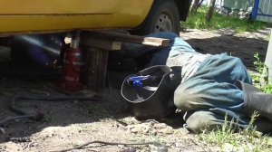 Срочная сварка глушителя полуавтоматом