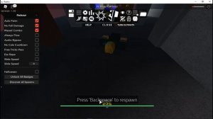 *Parkour Script* [OP] | Infinity Points Auto Farm,  No Fall Damage, Teleport All Spawn And More!!