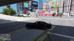 Полицейская погоня с оружием за Кабаном W140 в GTA 5! Полицейские Догонялки в ГТА 5