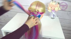 Французская коса на резинках/Самый легкий способ/New BEST Hairstyles Tutorials Compilation 2017