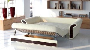 Диван аккордеон Арес с ящиком для белья