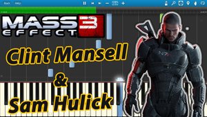 Clint Mansell & Sam Hulick - Mass Effect 3 - An End, Once and For All [Piano Tutorial] Synthesia.mp4