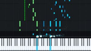 Original Boogie Woogie Fabian Beltran Piano Tutorial | Musescore Synthesia | Буги Вуги пианино ноты