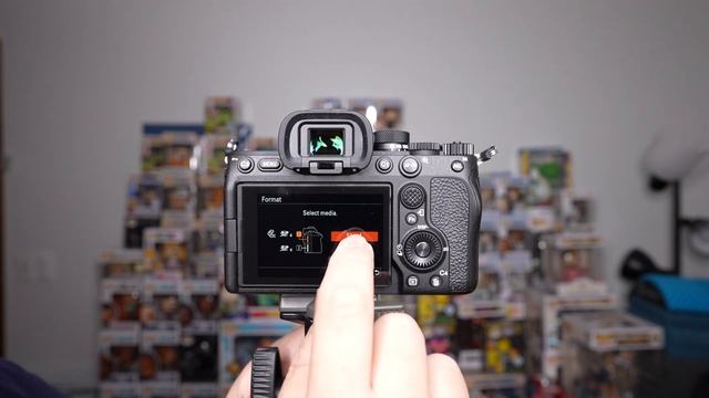 Sony A7 IV How to Format Card