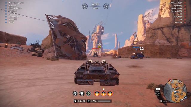 Crossout легендарный Арбитр в 2023 году, жесткий пулик за 2к монет, тащит или нет?