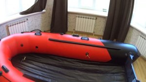 Лодка Хантер 380 pro (первое впечатление, установили транцевые колеса)