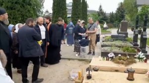 Панихида на могилке о.Илиодора 23.05.2021