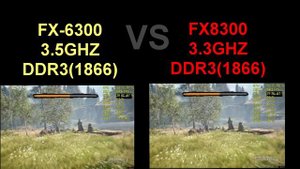 FX-6300 VS FX-8300  Far Cry Primal