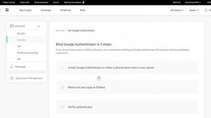 Подключение двухфакторной аутентификации (2FA) на криптобирже CoinEx