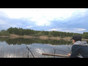 Вечер на пруду с удочкой