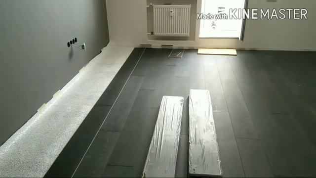 Укладка ламината. Все этапы .