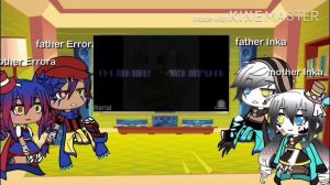 Реакция родителей Инка и Эррора на видео