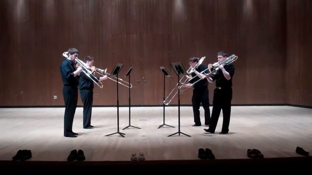 You Made me Love you-UWO Trombone Quartet смотреть онлайн