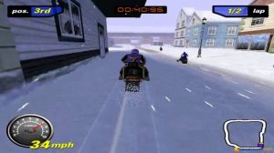 SnowCross gameplay (PC Game, 2000)