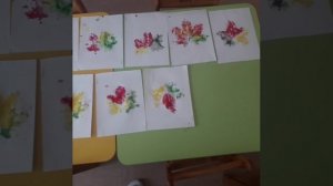 Нетрадиционное рисование "Кленовый листок"