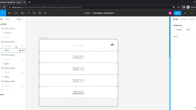 Tutorial Membuat Animasi Combo Box di FIGMA смотреть онлайн