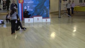 Лебедев Сергей - Морозова Анна. Хастл ДнД Star. Финал. Быстрая. ЧР 2014