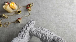 МК Варежки "Ладошки" с объёмной косой и жгутами.Видео №1. Приглашение на мастер класс.Схема вязания