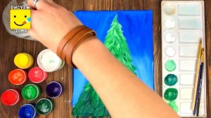 Как нарисовать НОВОГОДНЮЮ ЕЛКУ