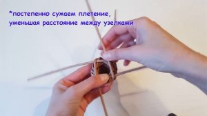 Новогодняя ШИШКА из газетных трубочек! DIY
