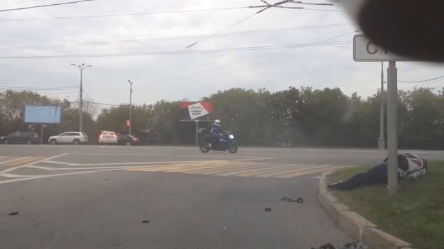 Video Shok #1. Успокоился об бордюр. смотреть онлайн