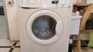 Indesit WIDE 146 - Cotton 60°С + max. drying (part 1)