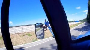 Газ 53 самосвал по узким дачным улочкам.