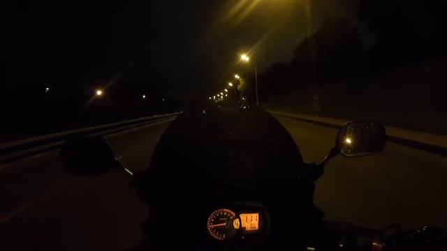 Ночной прохват на мото. смотреть онлайн