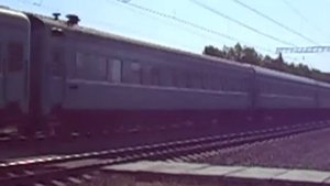 Скорый поезд Алма-Ата    Москва