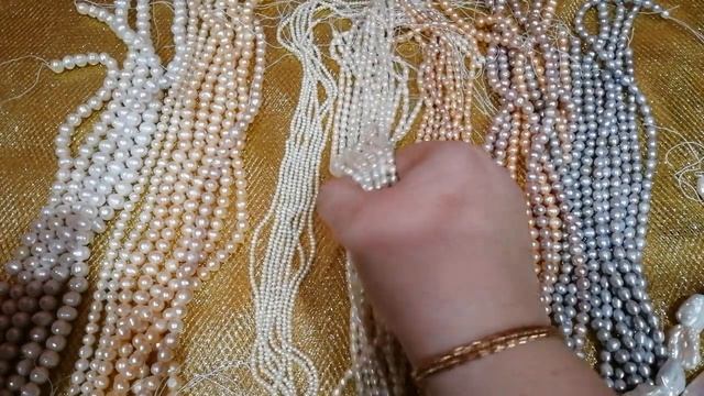 ЖЕМЧУГ ДЛЯ ВЫШИВКИ И УКРАШЕНИЙ. БАРОЧНЫЙ ЖЕМЧУГ