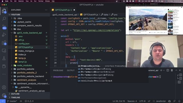 GPT-3 AI Chat API in NodeJS : MERN Tutorial