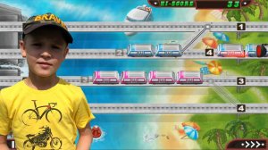 Макс играет в поезда train conductor 2 usa