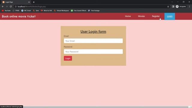 Online Movie Ticket Booking System in PHP MySQL with Source Code || Hindi || CSEtutorials