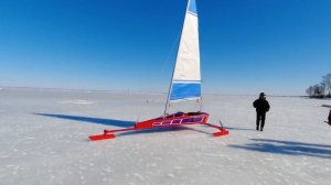 Прокатились на буере (зима 2022)