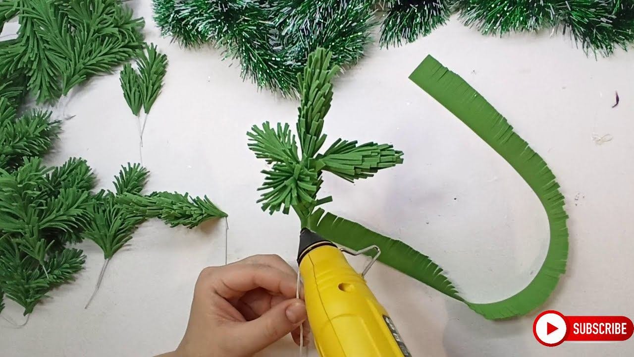 DIY | Елочка из фоамирана | Christmas Tree Made Of Foamiran