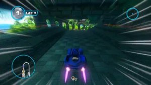 Race on a boat with Sonic the Hedgehog Super НА КАТЕРАХ С СОНИКОМ СУПЕР ЁЖИКОМ #2