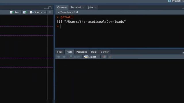 How to set working directory in R Studio (Data Analysis Basics in R # 1)