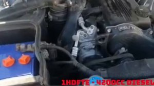 Land Cruiser 80 Series - Engine soundcheck 1HZ 1HDFT 1HDFTE 1FZFE