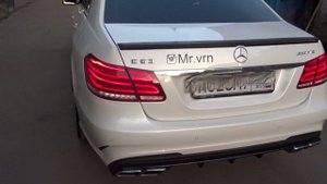 Звук выхлопа Mercedes E63 W212