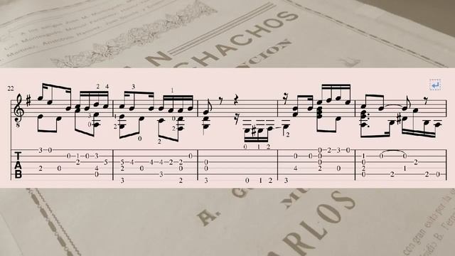 Beban Muchachos, tango - C. Tirigall (classical guitar) смотреть онлайн