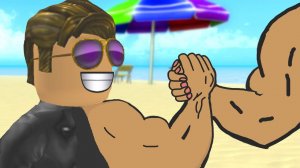 Я САМЫЙ СИЛЬНЫЙ И БЫСТРЫЙ КАЧОК! - Симулятор КАЧКА ИЛИ СИЛАЧА ROBLOX