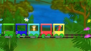 Животные джунглей, изучение цвета, изучение цифр. Развивающие мультики