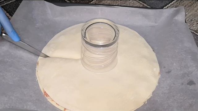 Необычная пицца из слоёного теста - нереально вкусно!