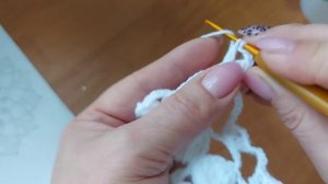 Снежинка крючком объемная \\МК\\ Вяжем и крахмалим