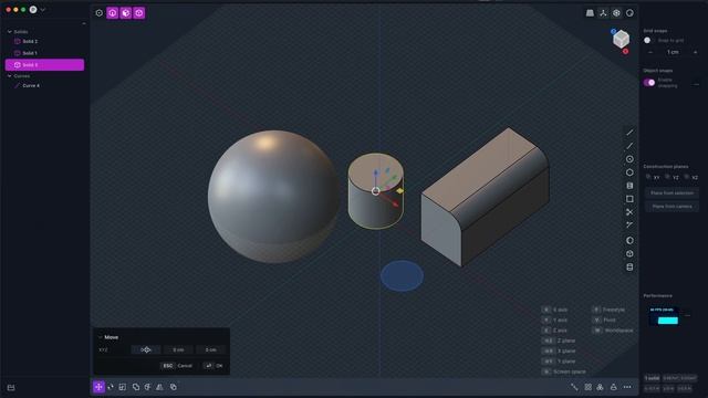 Измерения и единицы измерения в Plasticity