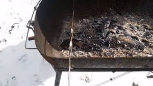 Мангал из водонагревателя