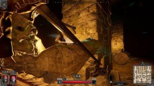 Dark and Darker How to Parry the Golem Mini-boss in Ruins