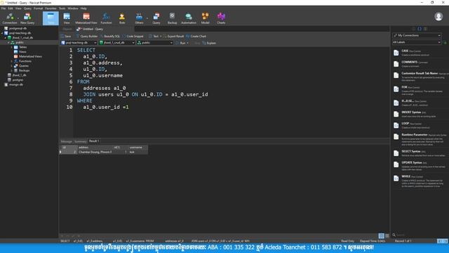 Java Full Stack Web Development - Spring Data JPA One to One Relation 4 Day 76 | MengSreang Channel смотреть онлайн