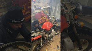 Оживляем мотоцикл Тула !