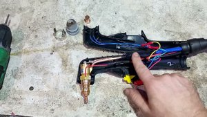 переделать ручную горелку для ЧПУ пневмоподжиг herocut